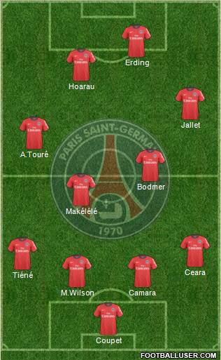 Paris Saint-Germain Formation 2011