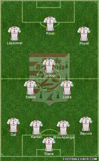 Stade Brestois 29 Formation 2011