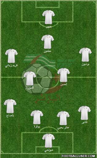 Algeria Formation 2011
