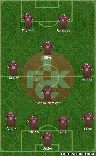 1.FC Kaiserslautern Formation 2011