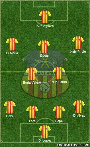 U.E. Sant Andreu Formation 2011