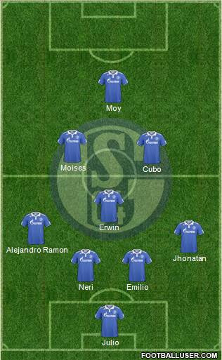 FC Schalke 04 Formation 2011