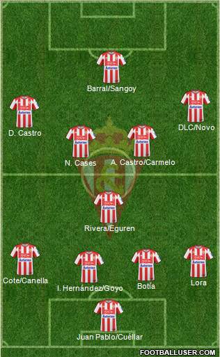 Real Sporting S.A.D. Formation 2011