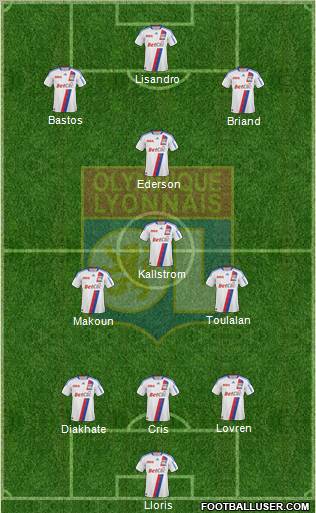 Olympique Lyonnais Formation 2011