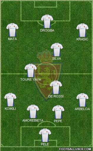 R. Zaragoza S.A.D. Formation 2011