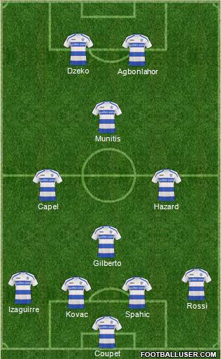 Queens Park Rangers Formation 2011