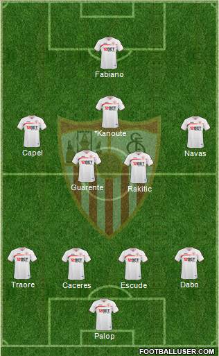 Sevilla F.C., S.A.D. Formation 2011