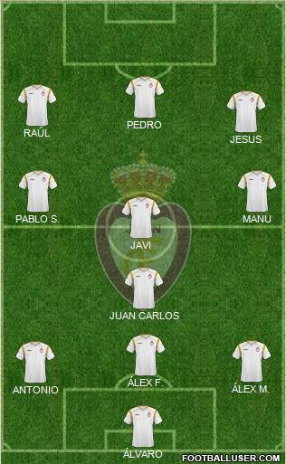 Real Jaén C.F. Formation 2011
