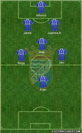 Xerez C.D., S.A.D. Formation 2011