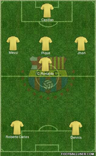 Barcelona SC Formation 2011