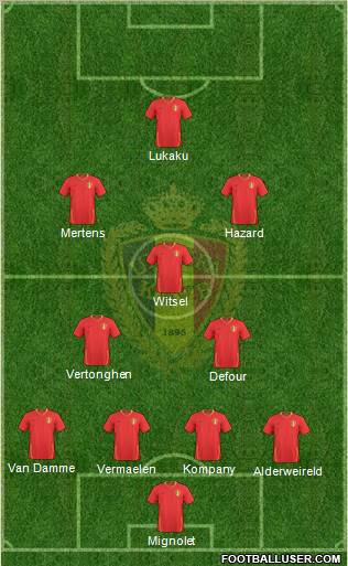 Belgium Formation 2011