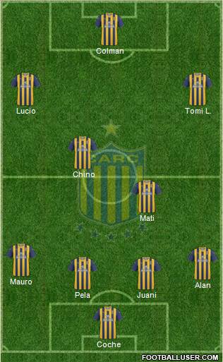 Rosario Central Formation 2011