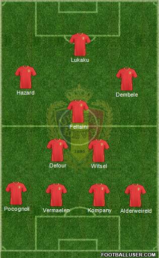 Belgium Formation 2011
