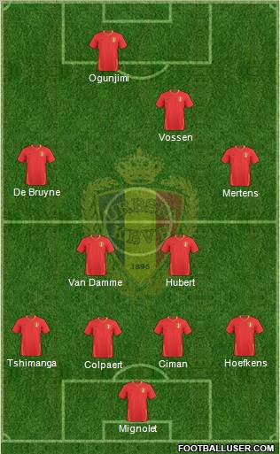 Belgium Formation 2011
