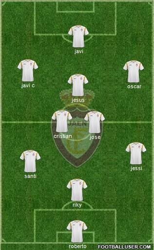 Real Jaén C.F. Formation 2011