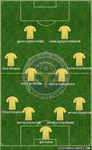 FC Kutaisi-Torpedo Formation 2011