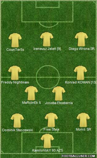 9 de Julio Formation 2011