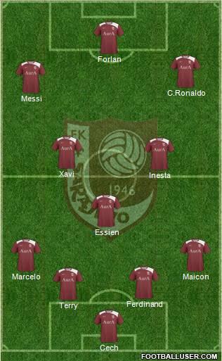 FK Sarajevo Formation 2011