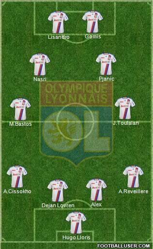 Olympique Lyonnais Formation 2011