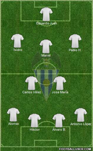 C.D. Alcoyano Formation 2011