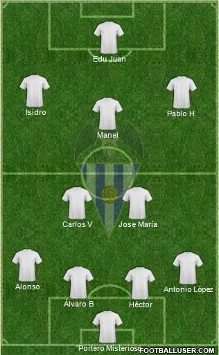 C.D. Alcoyano Formation 2011