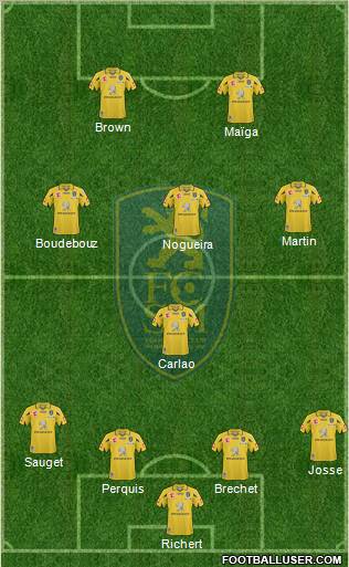 FC Sochaux-Montbéliard Formation 2011