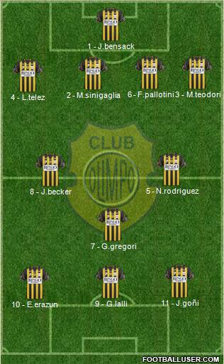 Olimpo de Bahía Blanca Formation 2011