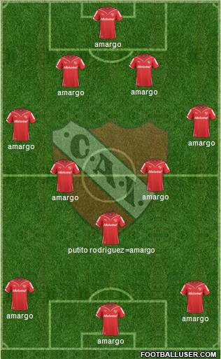 Independiente Formation 2011