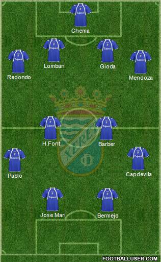 Xerez C.D., S.A.D. Formation 2011
