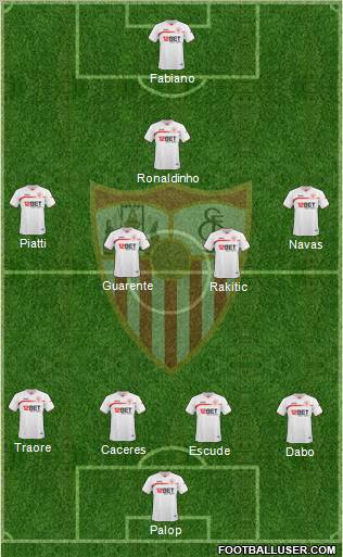 Sevilla F.C., S.A.D. Formation 2011
