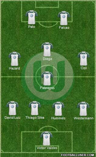 VfL Wolfsburg Formation 2011