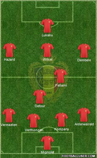 Belgium Formation 2011