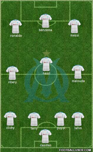 Olympique de Marseille Formation 2011