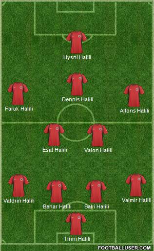 Albania Formation 2011