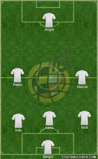 Spain Formation 2011