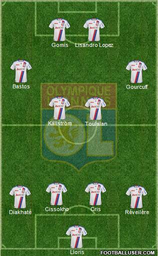 Olympique Lyonnais Formation 2011