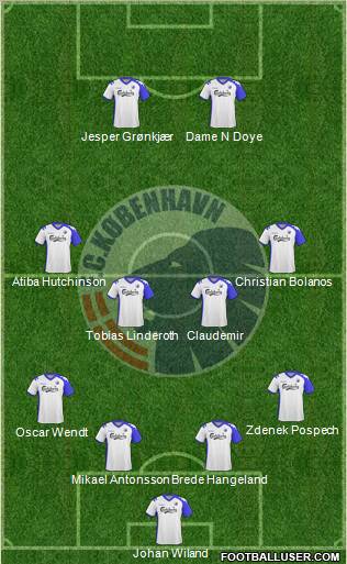 Football Club København Formation 2011