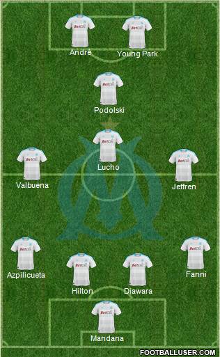Olympique de Marseille Formation 2011