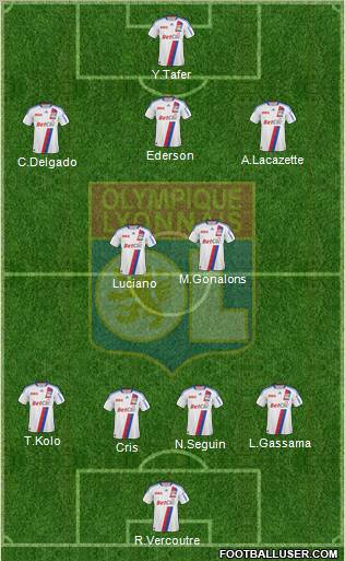 Olympique Lyonnais Formation 2011