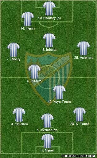 Málaga C.F., S.A.D. Formation 2011