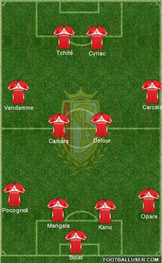 R Standard de Liège Formation 2011