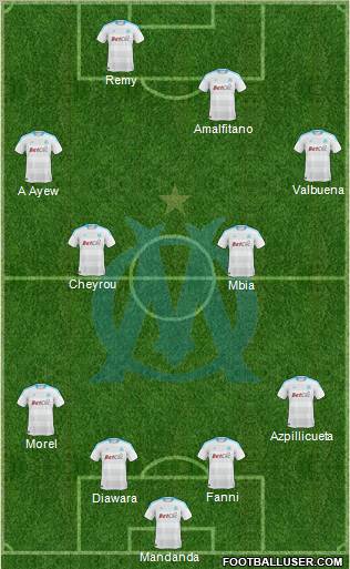Olympique de Marseille Formation 2011