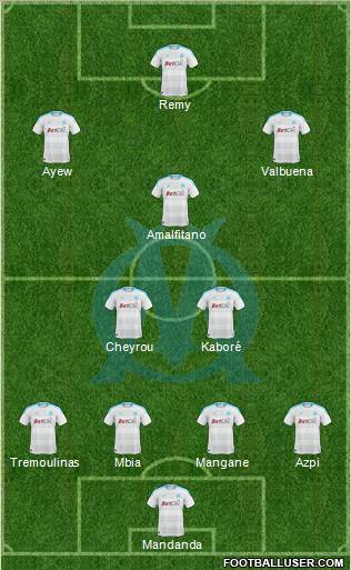Olympique de Marseille Formation 2011