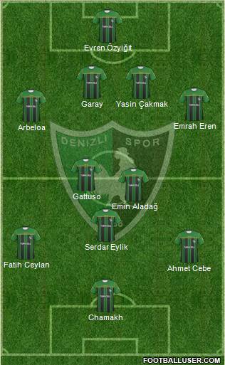 Denizlispor Formation 2011
