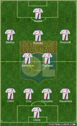Olympique Lyonnais Formation 2011