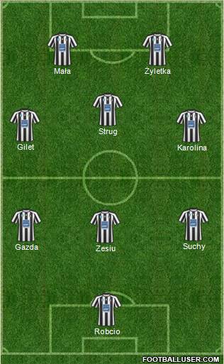 Sandecja Nowy Sacz Formation 2011