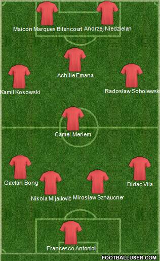 Unia Skierniewice Formation 2011