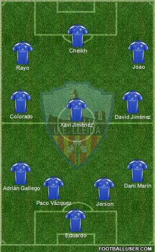 U.E. Lleida S.A.D. Formation 2011