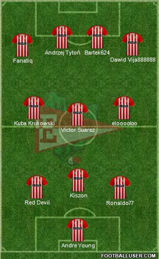 Estudiantes de La Plata football formation