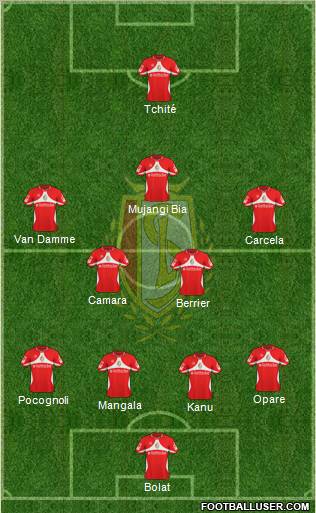 R Standard de Liège Formation 2011
